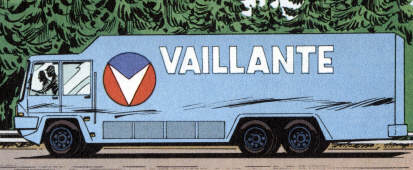 Altaya 1/43 Collection Michel Vaillant - Camion Vaillante Transports Benjamin